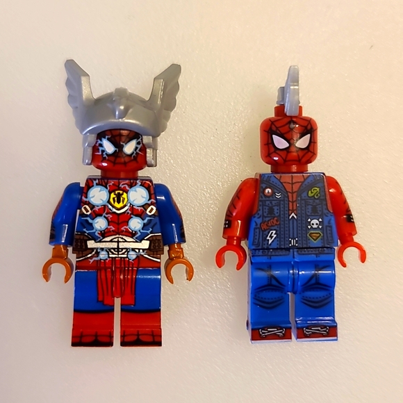 Lot of 11 Spider-Man Into the Spider-Verse Lego Compatible Minifigures Minifigs - Picture 7 of 14